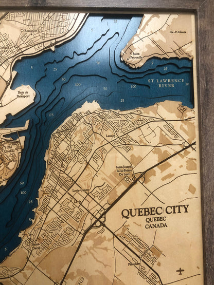 Quebec City Map