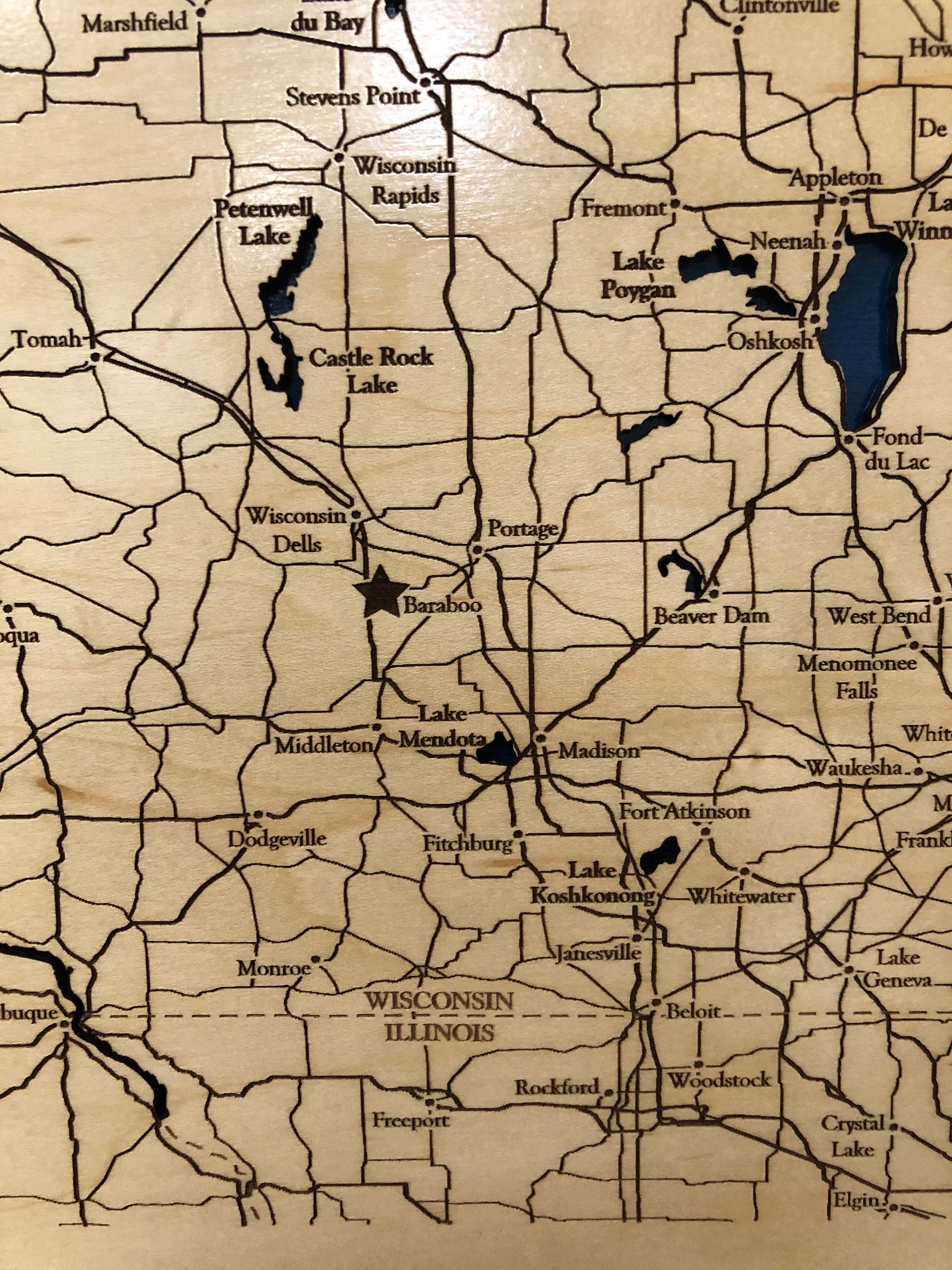 Wisconsin Map