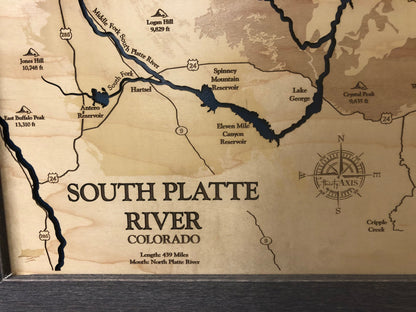 South Platte River Map