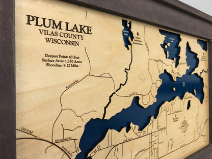 Plum Lake Map