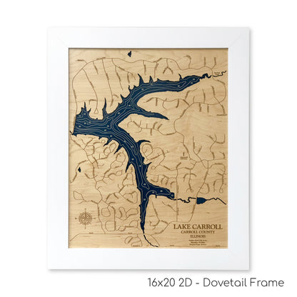 Lake Carroll Map