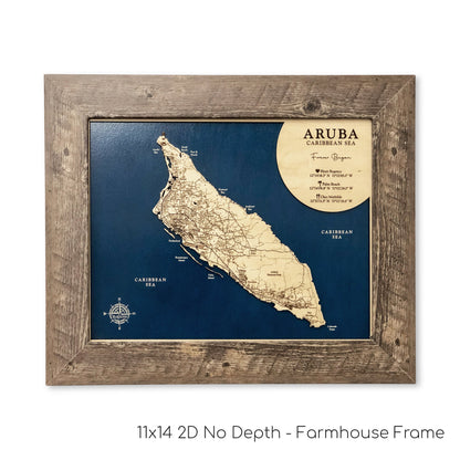 Aruba Map