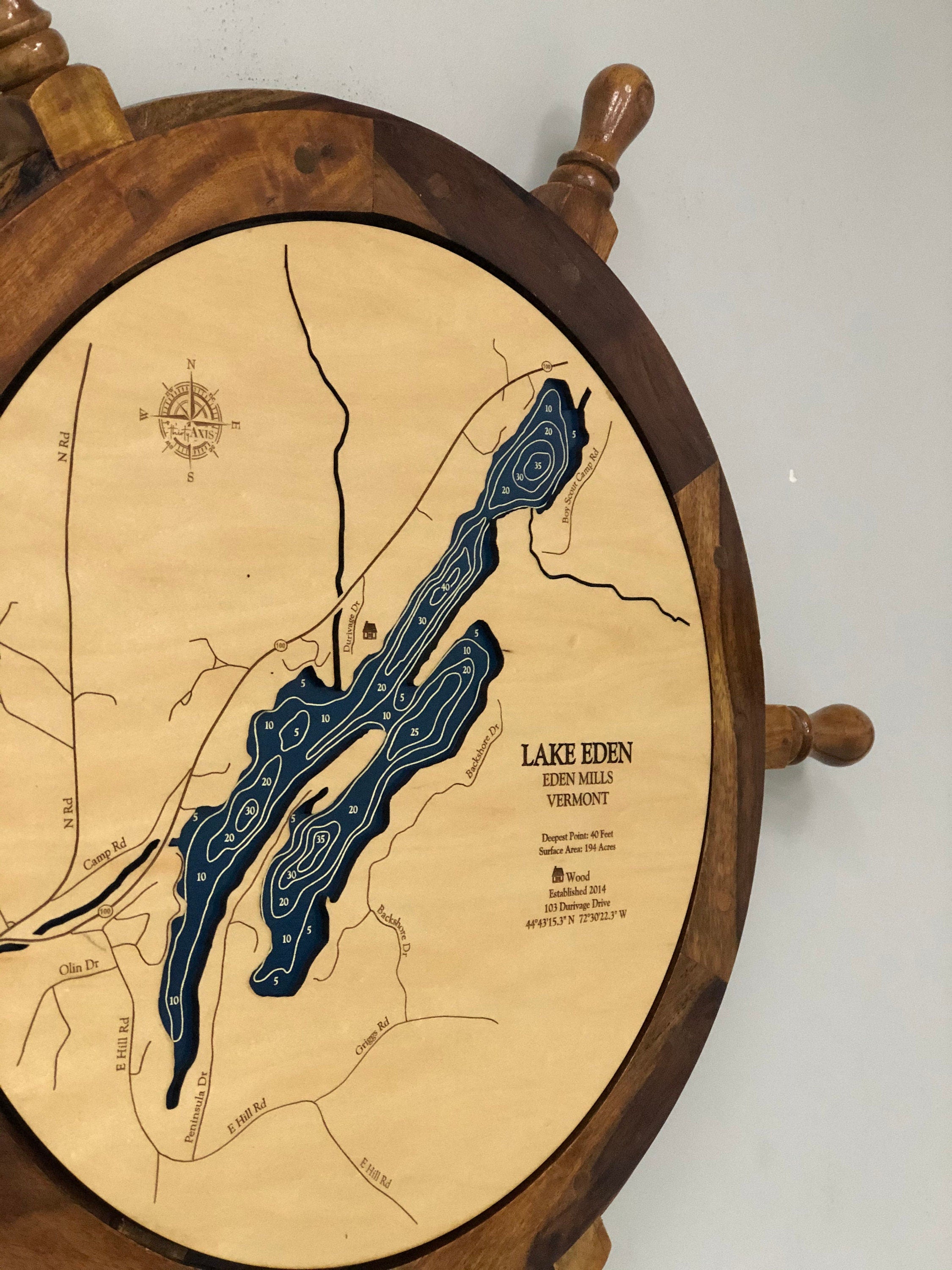 Lake Eden Map