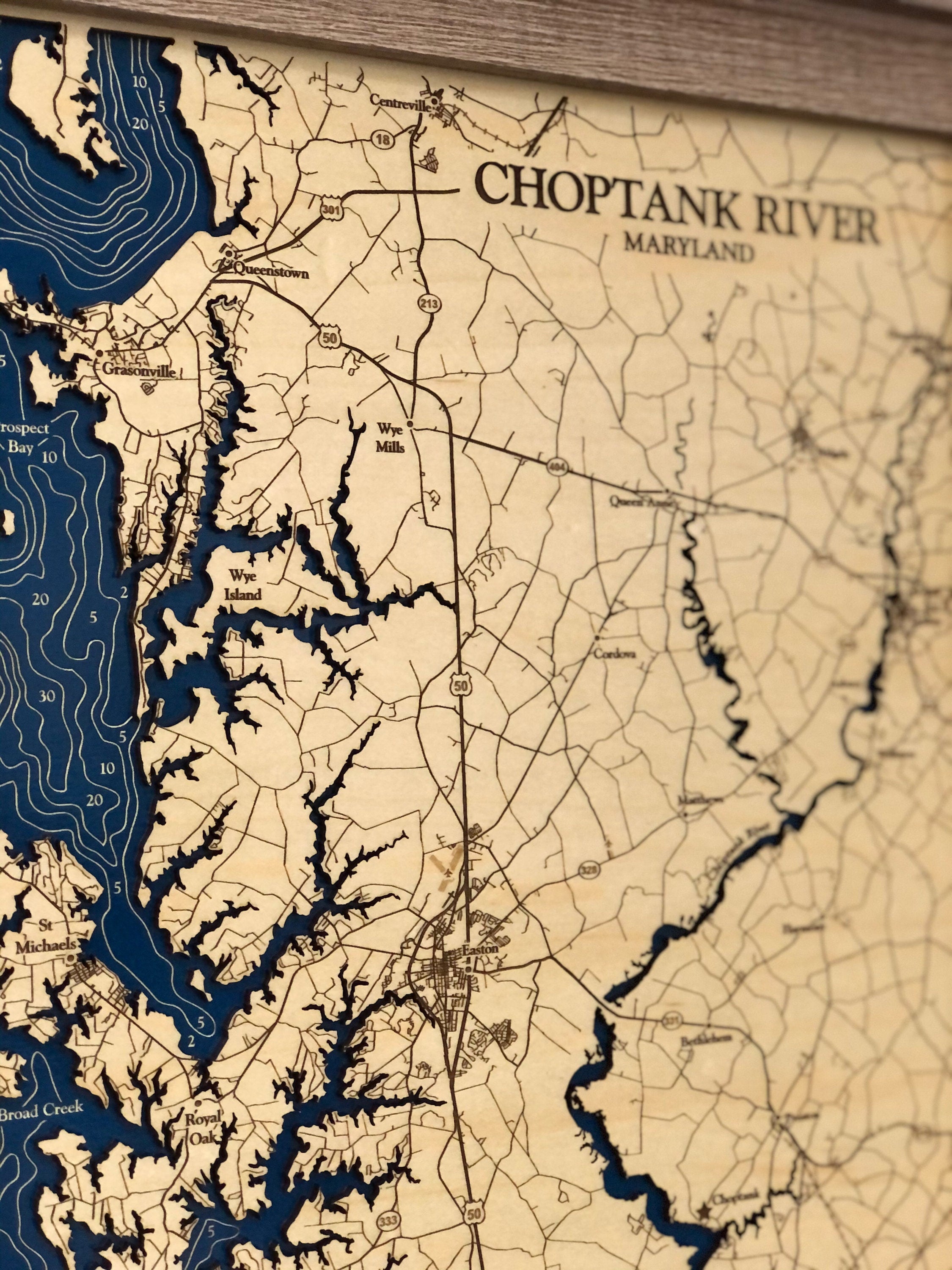 Choptank River Map
