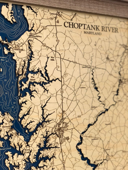 Choptank River Map