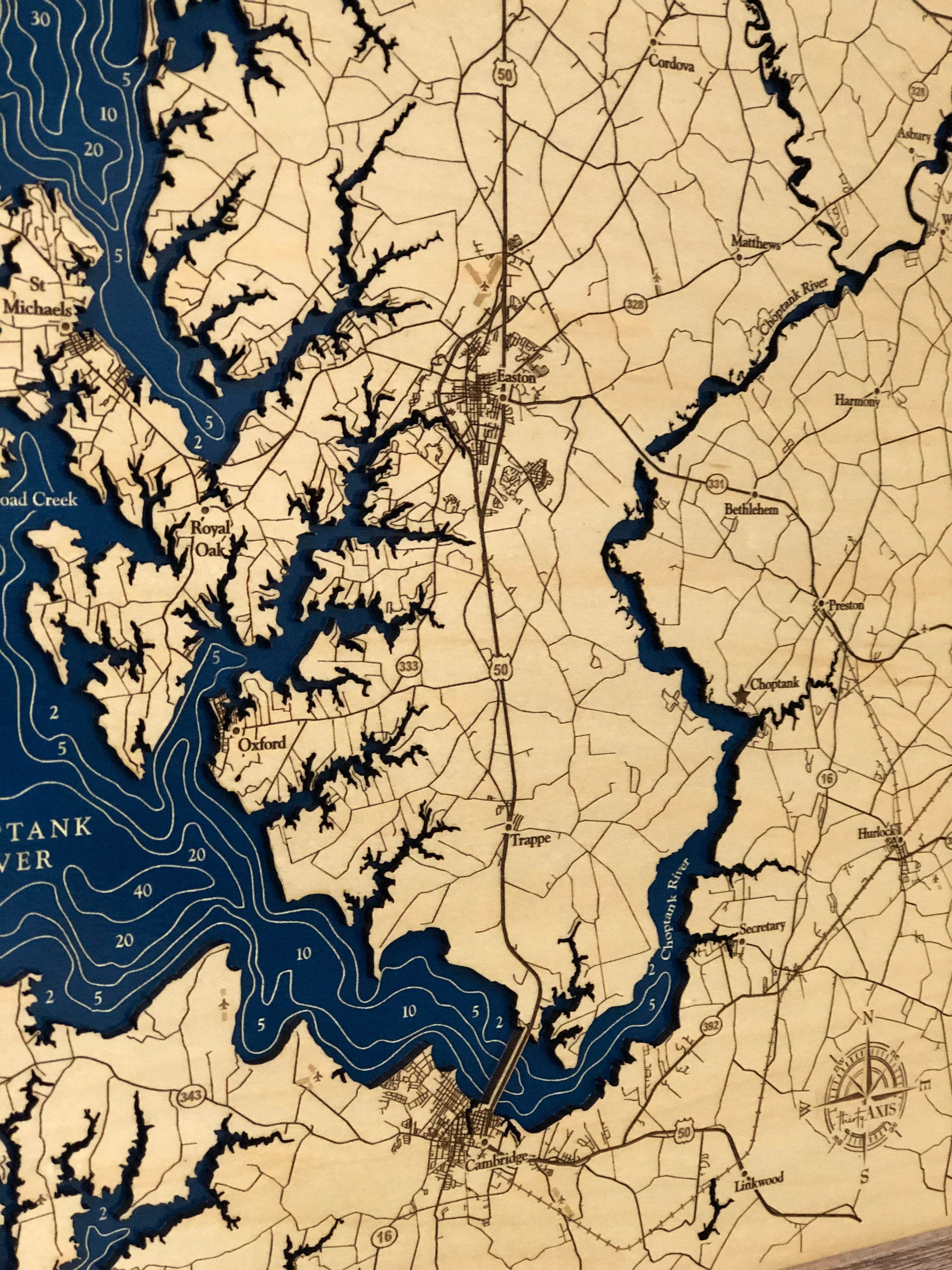 Choptank River Map