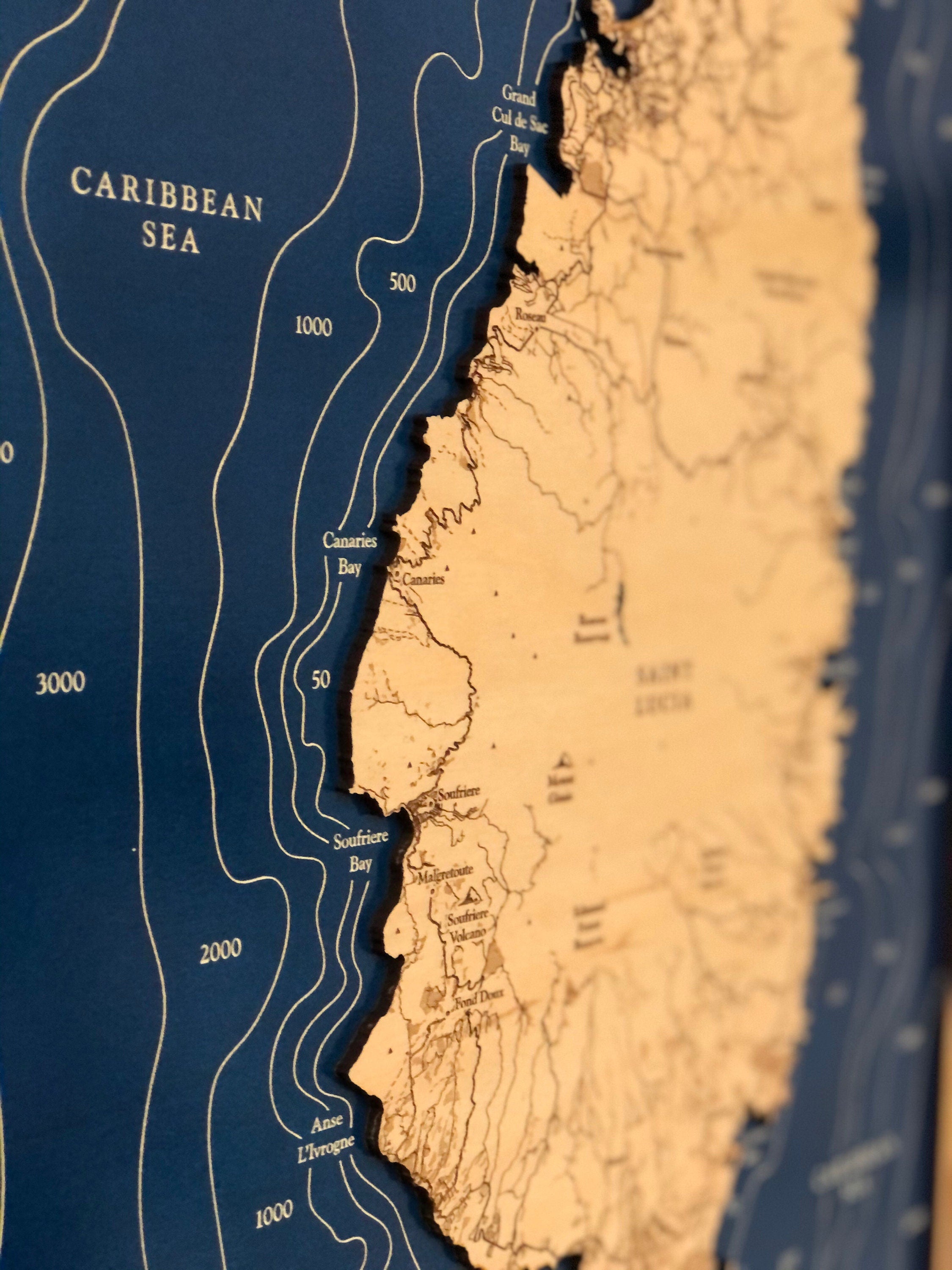 St Lucia Map