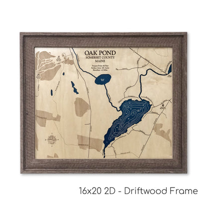 Oak Pond Map