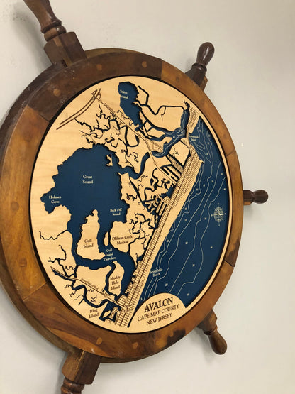 Avalon New Jersey Map