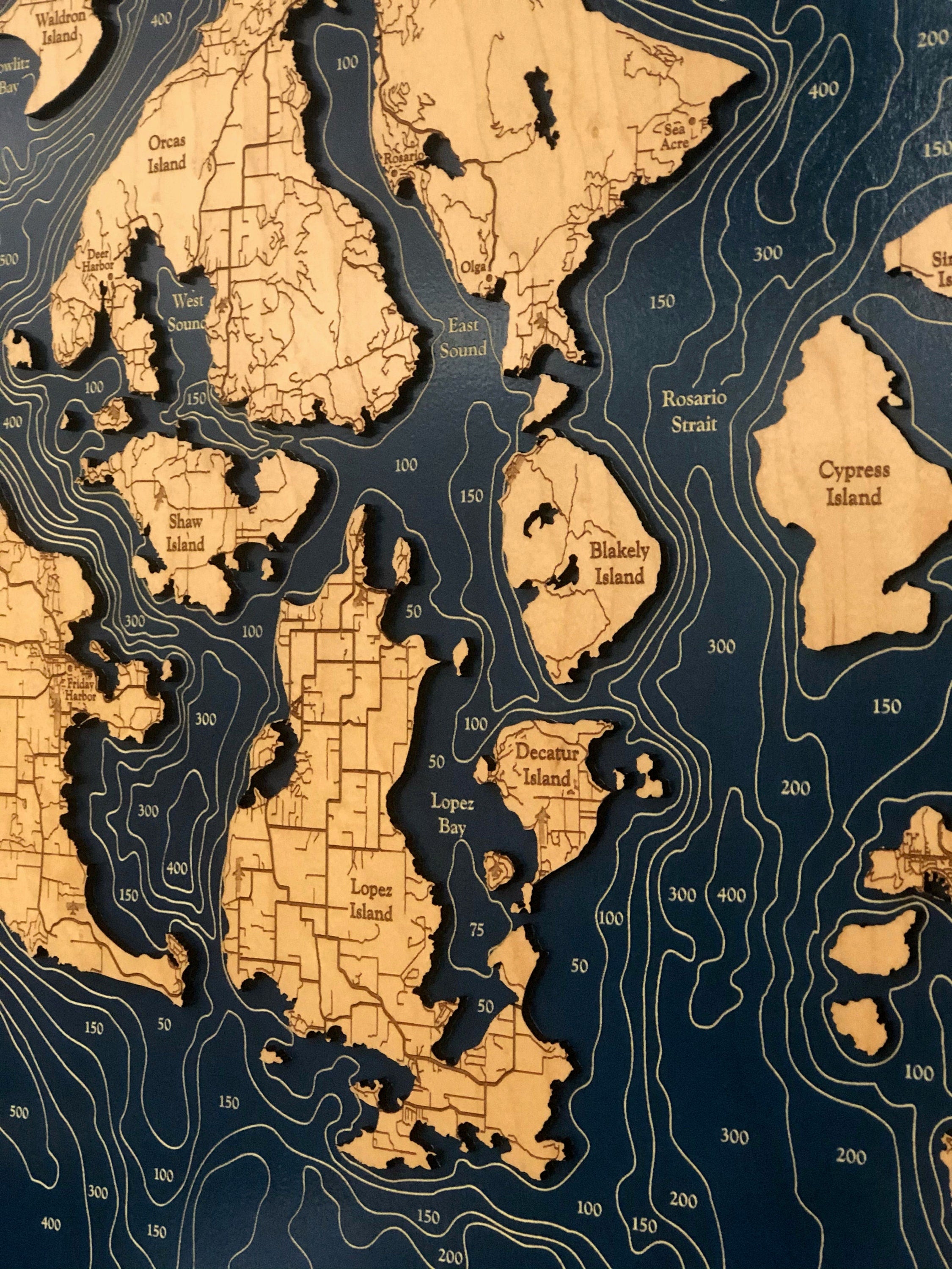 Whidbey Island Map