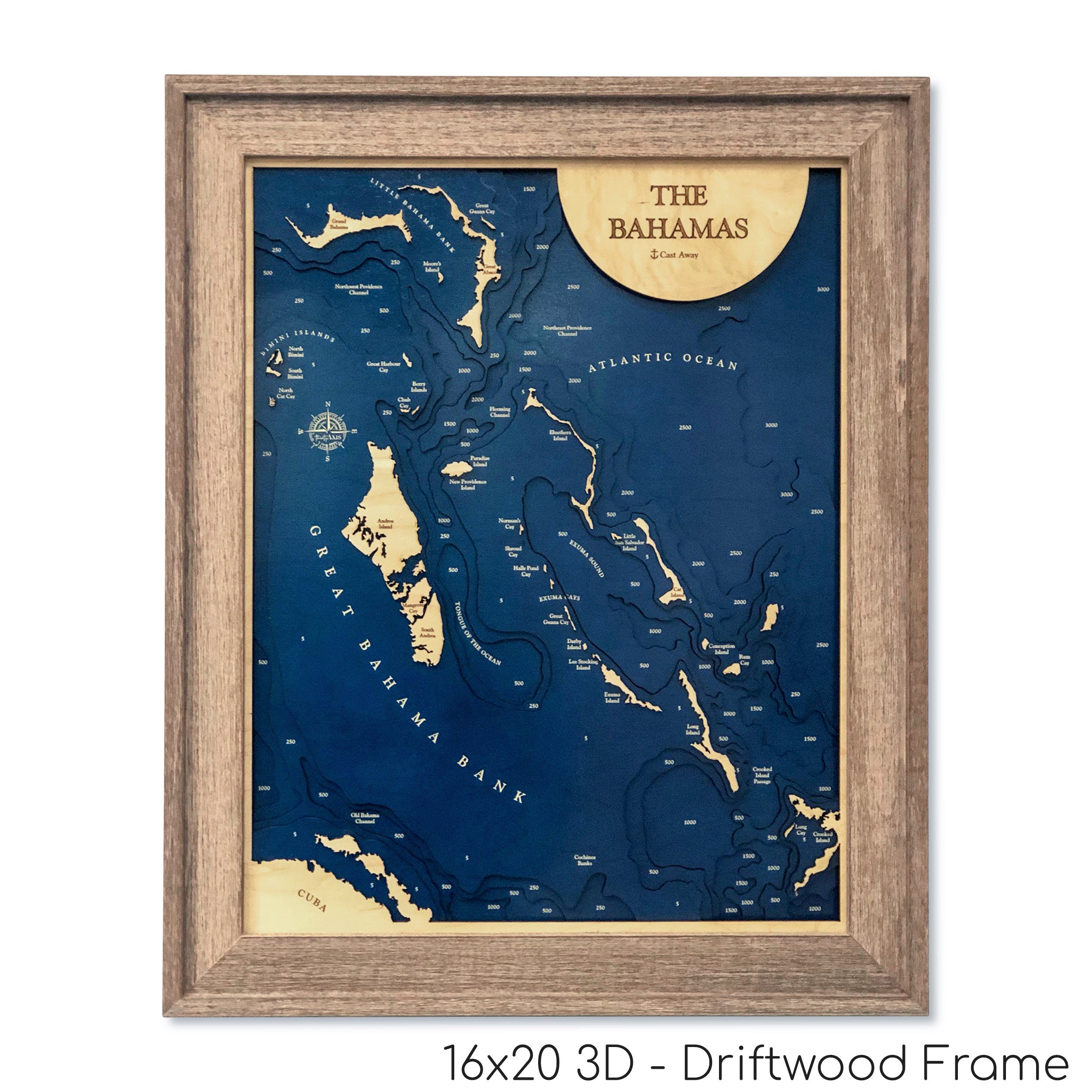 Andros Island Map