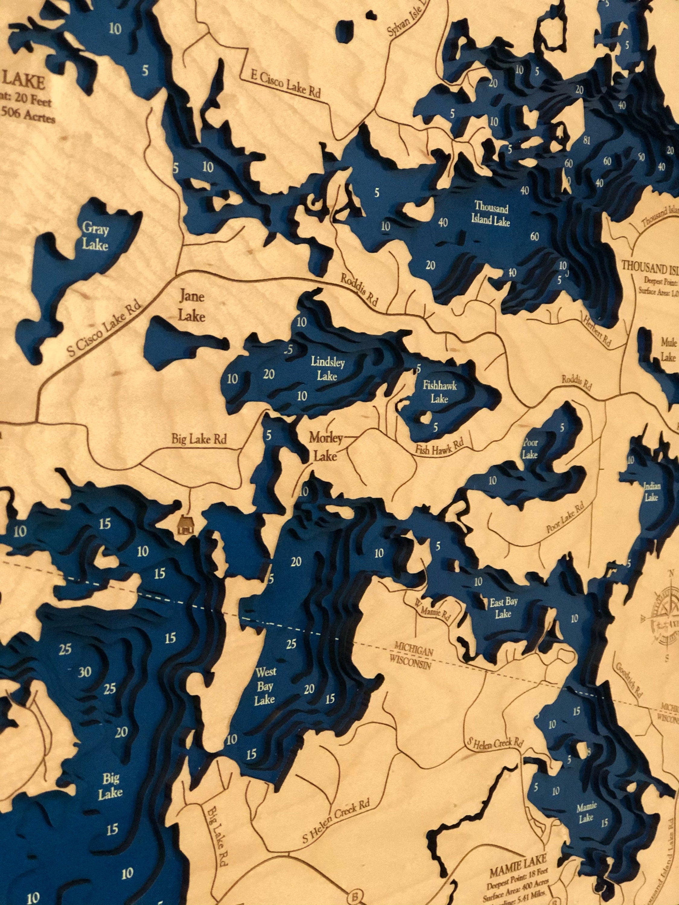 Cisco Chain Of Lakes Map