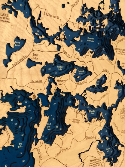 Cisco Chain Of Lakes Map