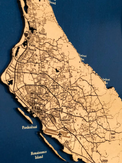 Aruba Map