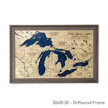 Great Lakes Map