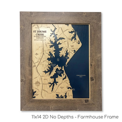 St Jerome Creek Map