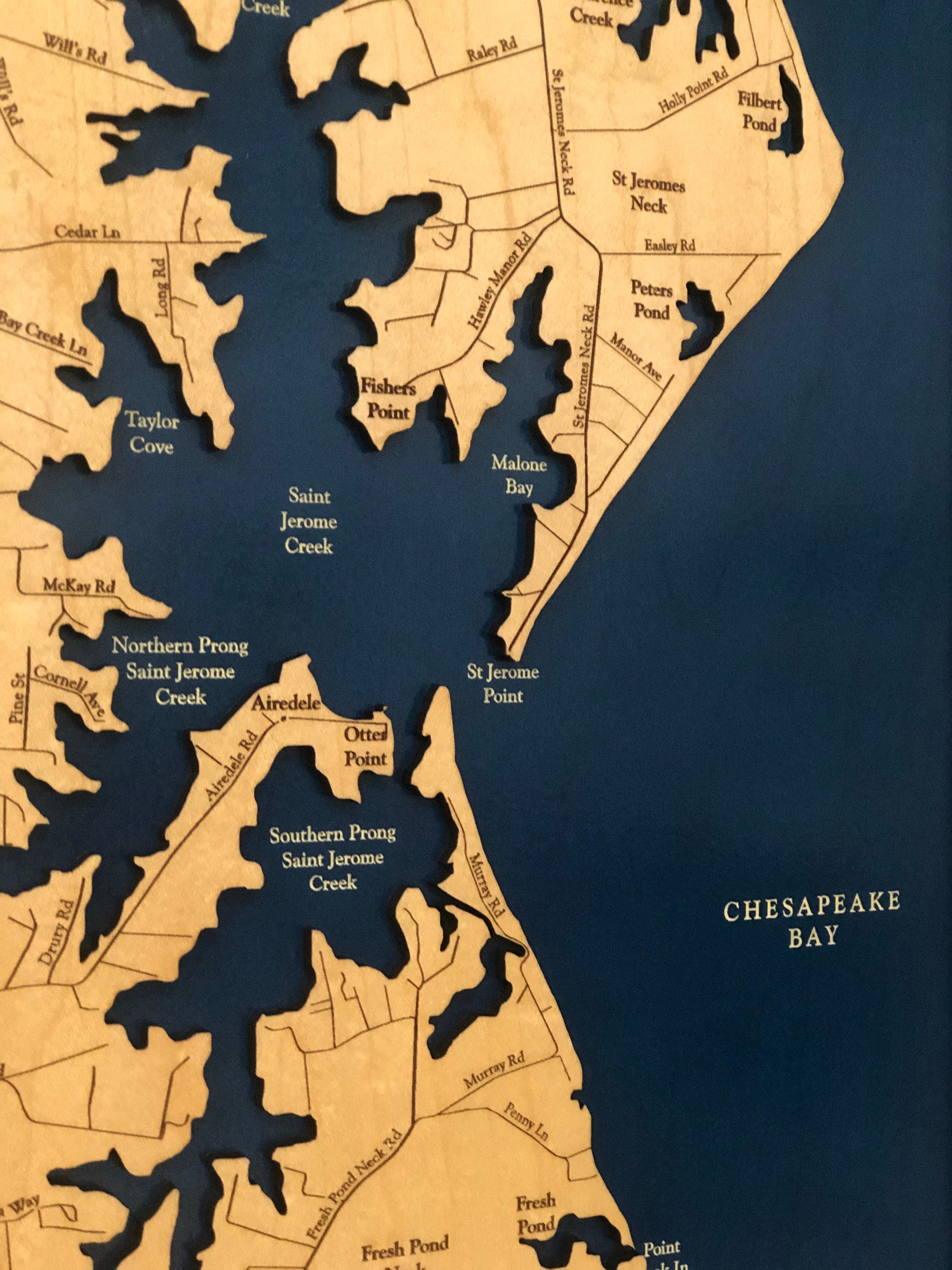 St Jerome Creek Map