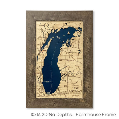 Lake Michigan Map