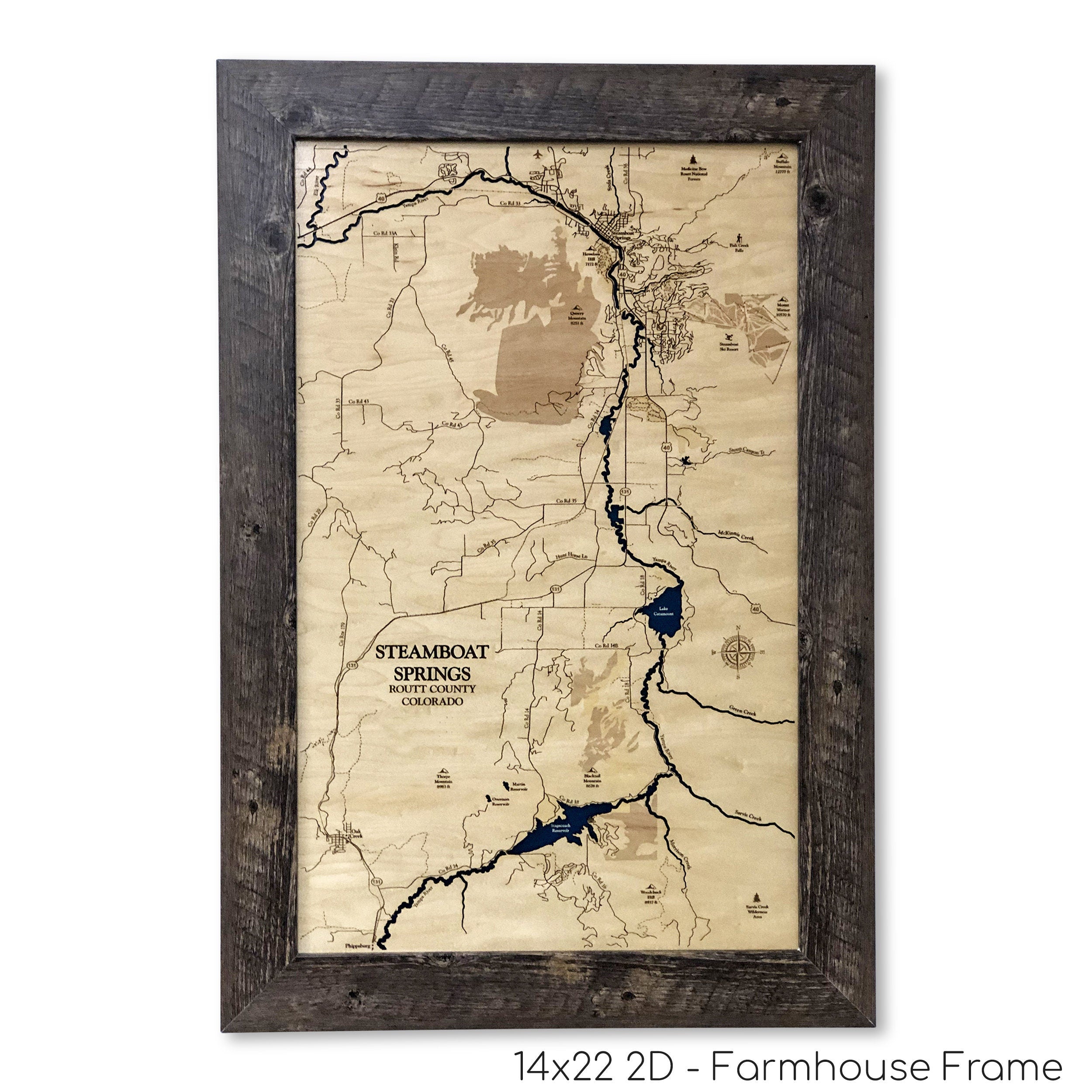 Steamboat Springs Map