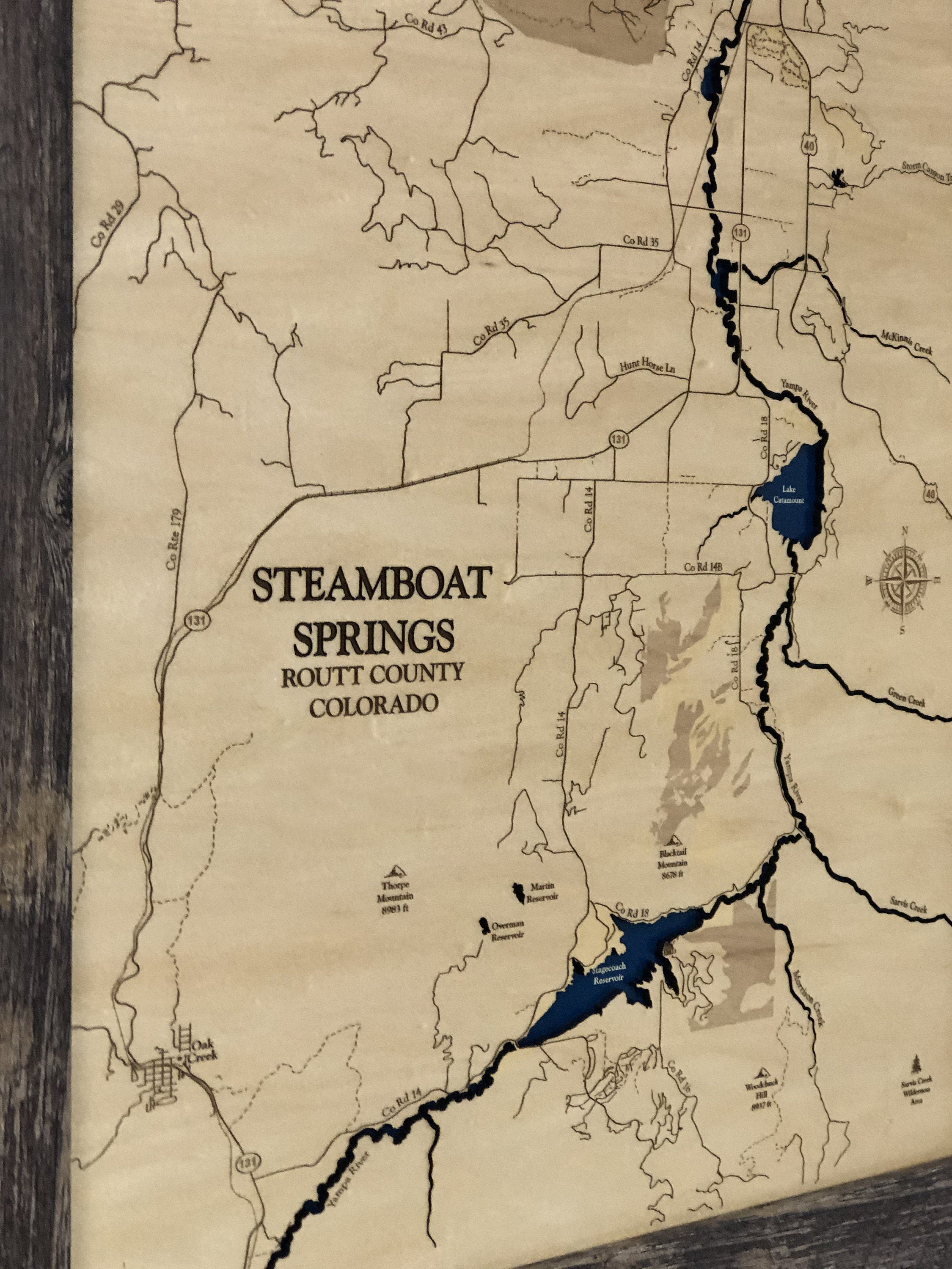 Steamboat Springs Map