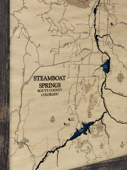 Steamboat Springs Map