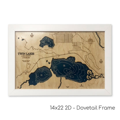 Twin Lakes Colorado Map