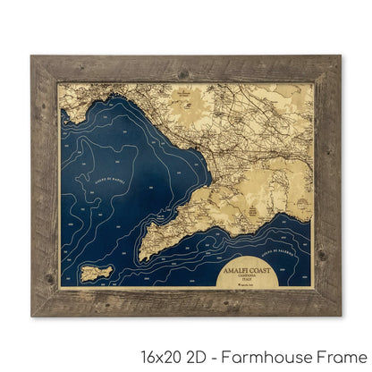 Amalfi Coast Map