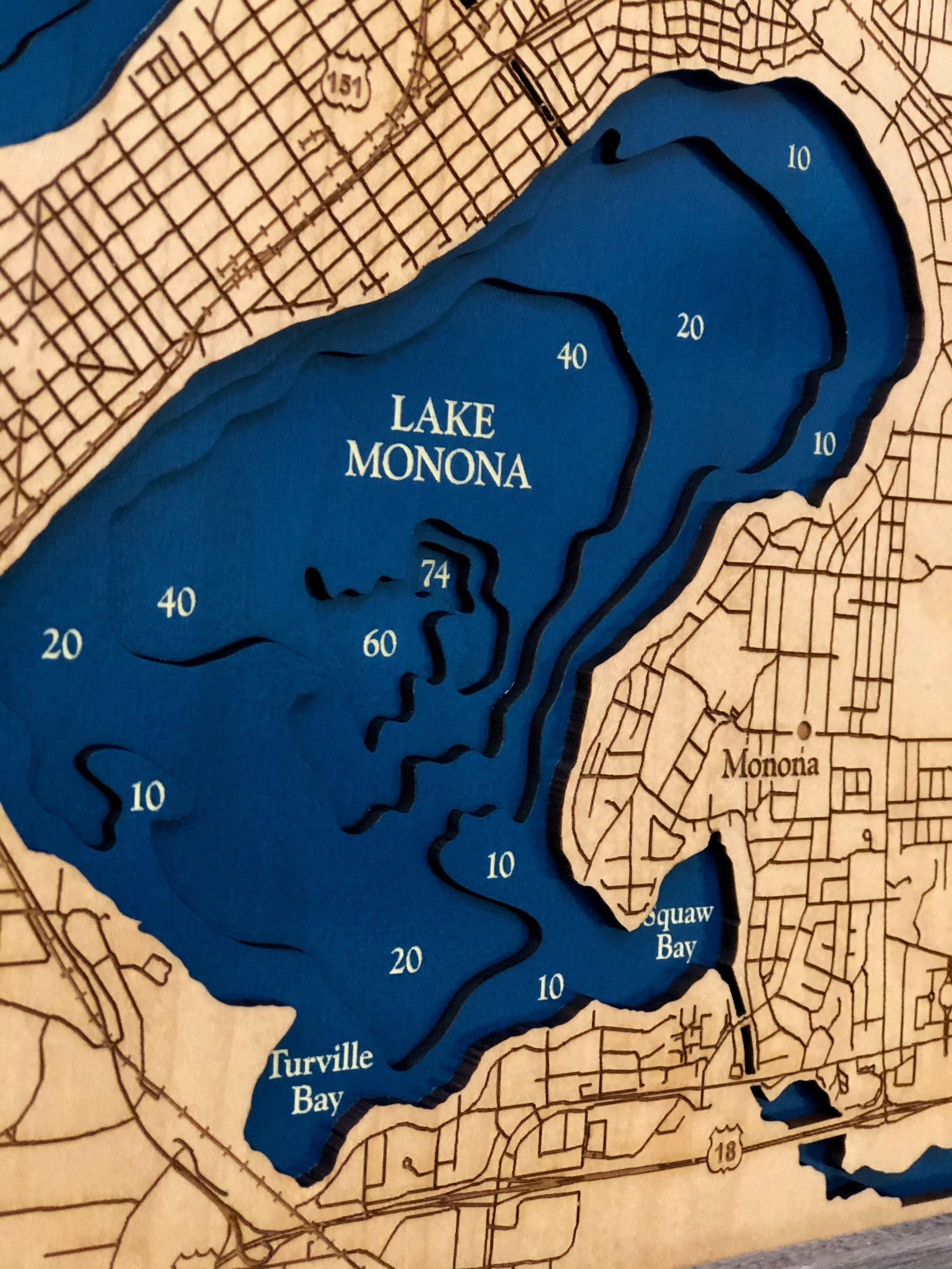 Lake Mendota + Lake Monona