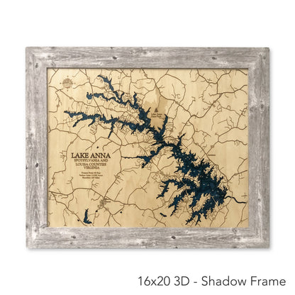 Lake Anna Map