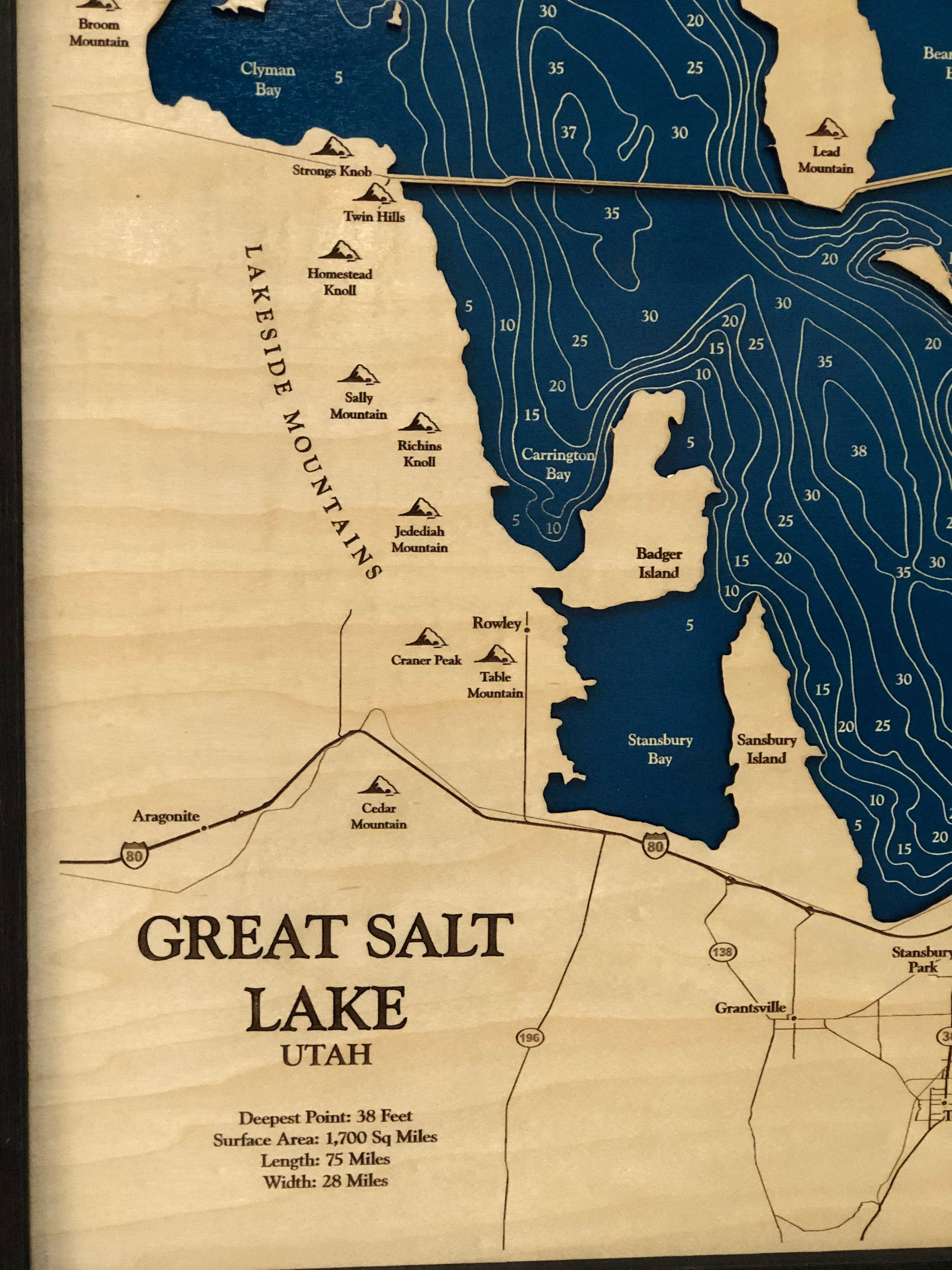 Great Salt Lake Map