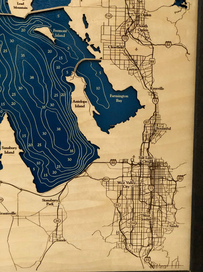 Great Salt Lake Map