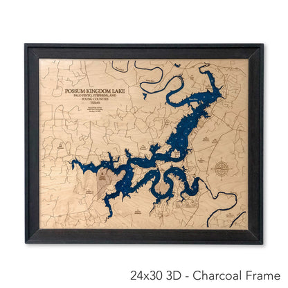 Possum Kingdom Lake Map