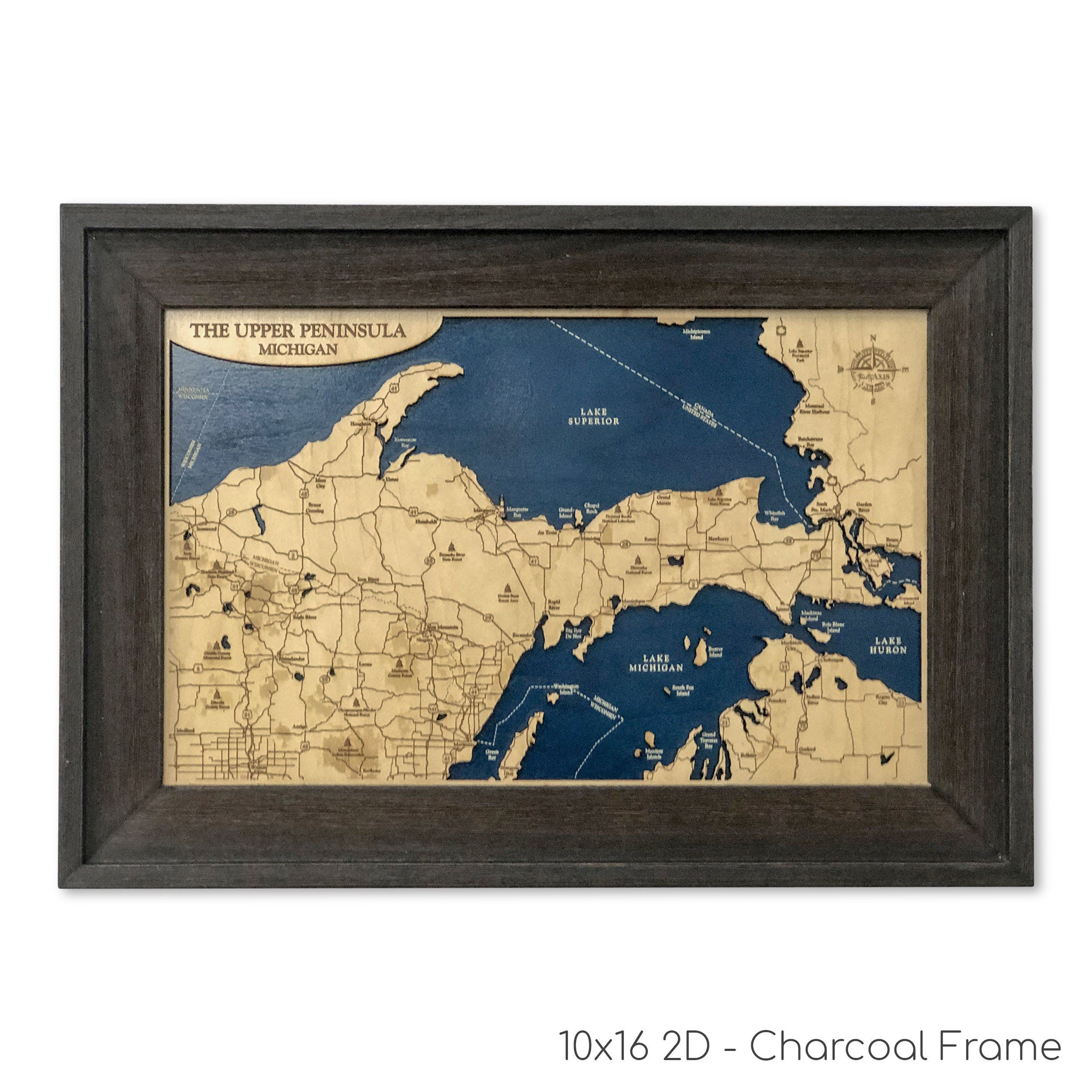 Upper Peninsula Map