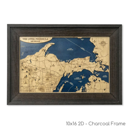 Upper Peninsula Map