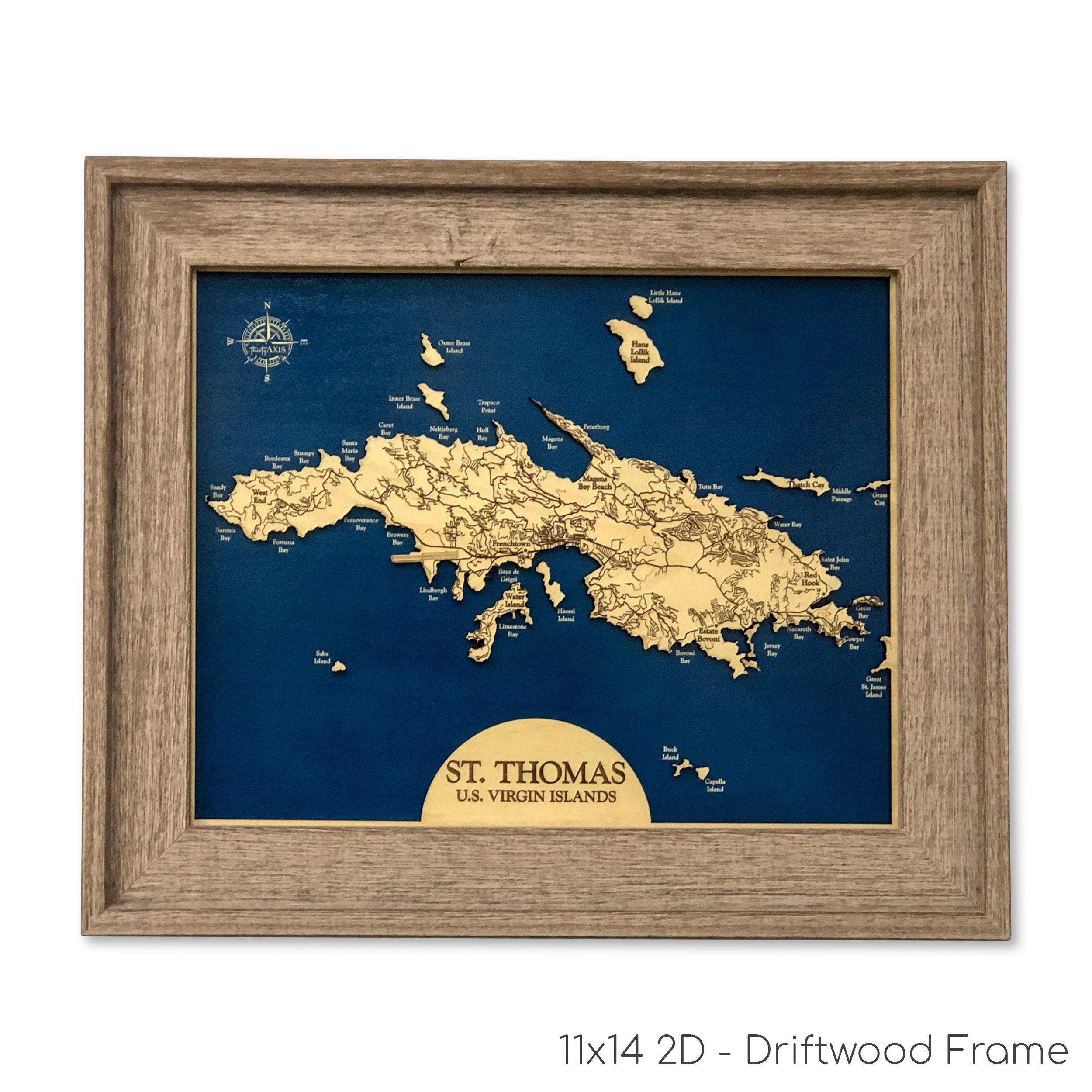 St Thomas Map