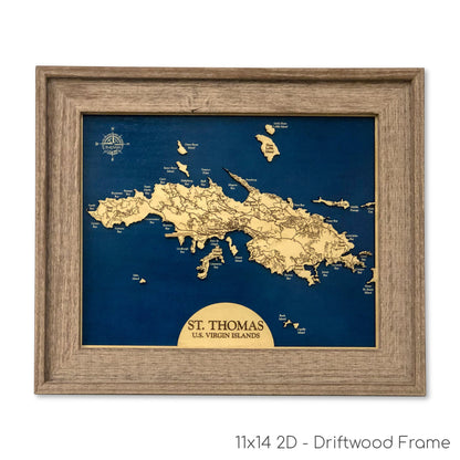 St Thomas Map