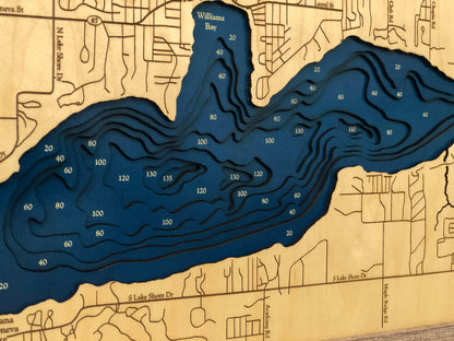 Lake Geneva Map