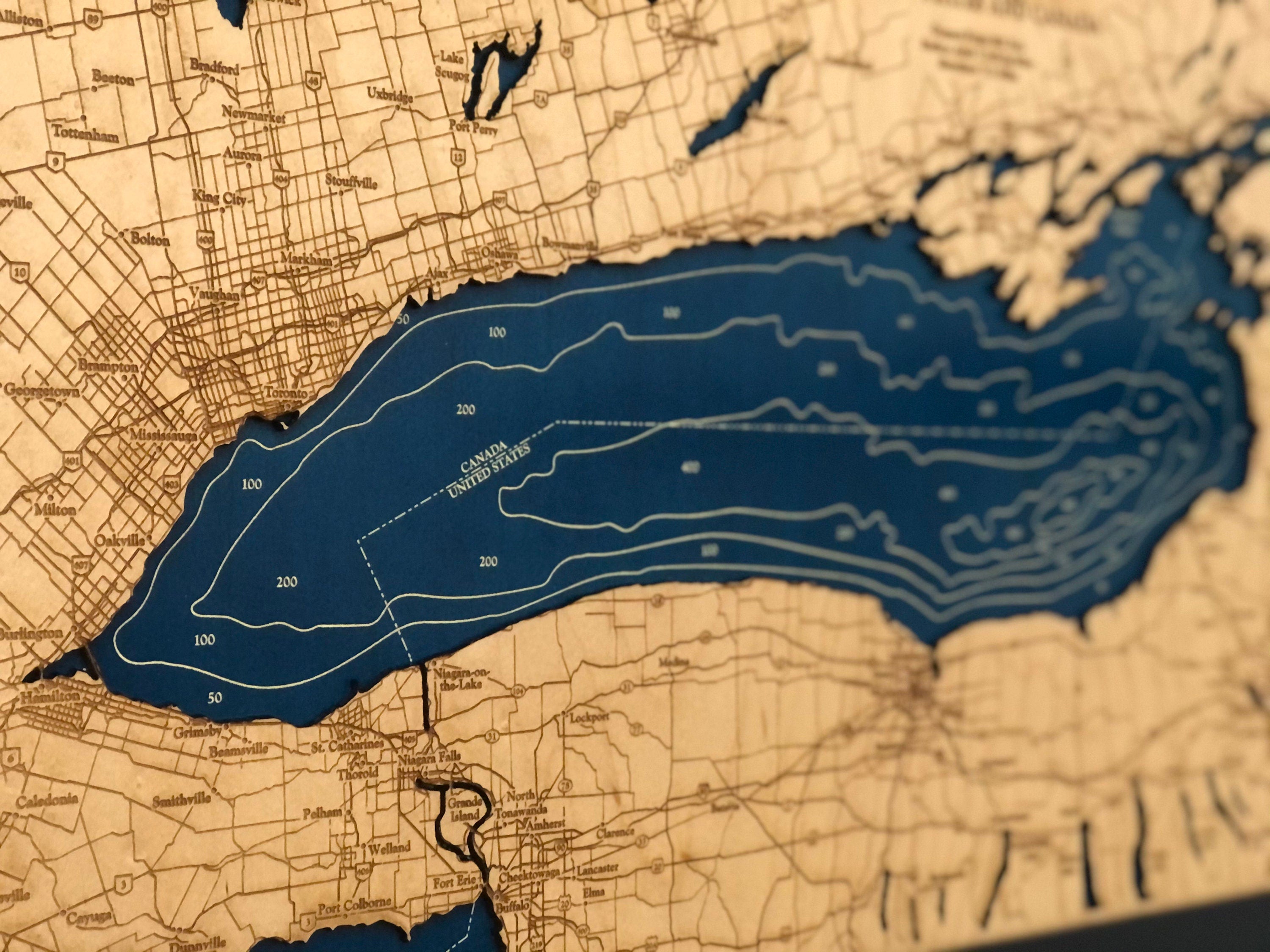 Lake Ontario Map