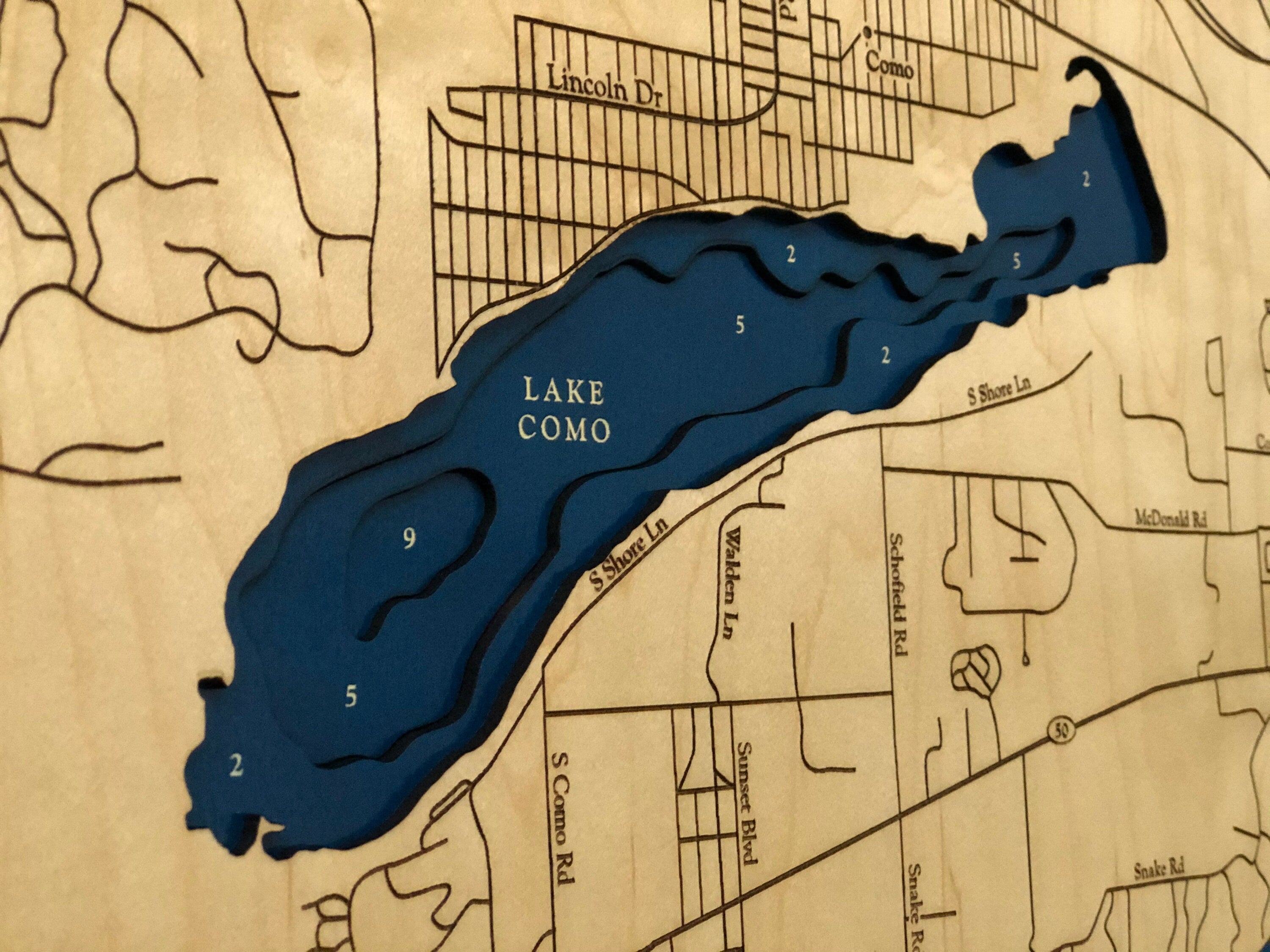 Lake Geneva Map