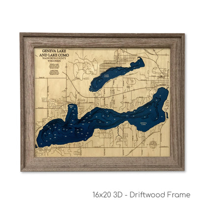 Lake Geneva Map