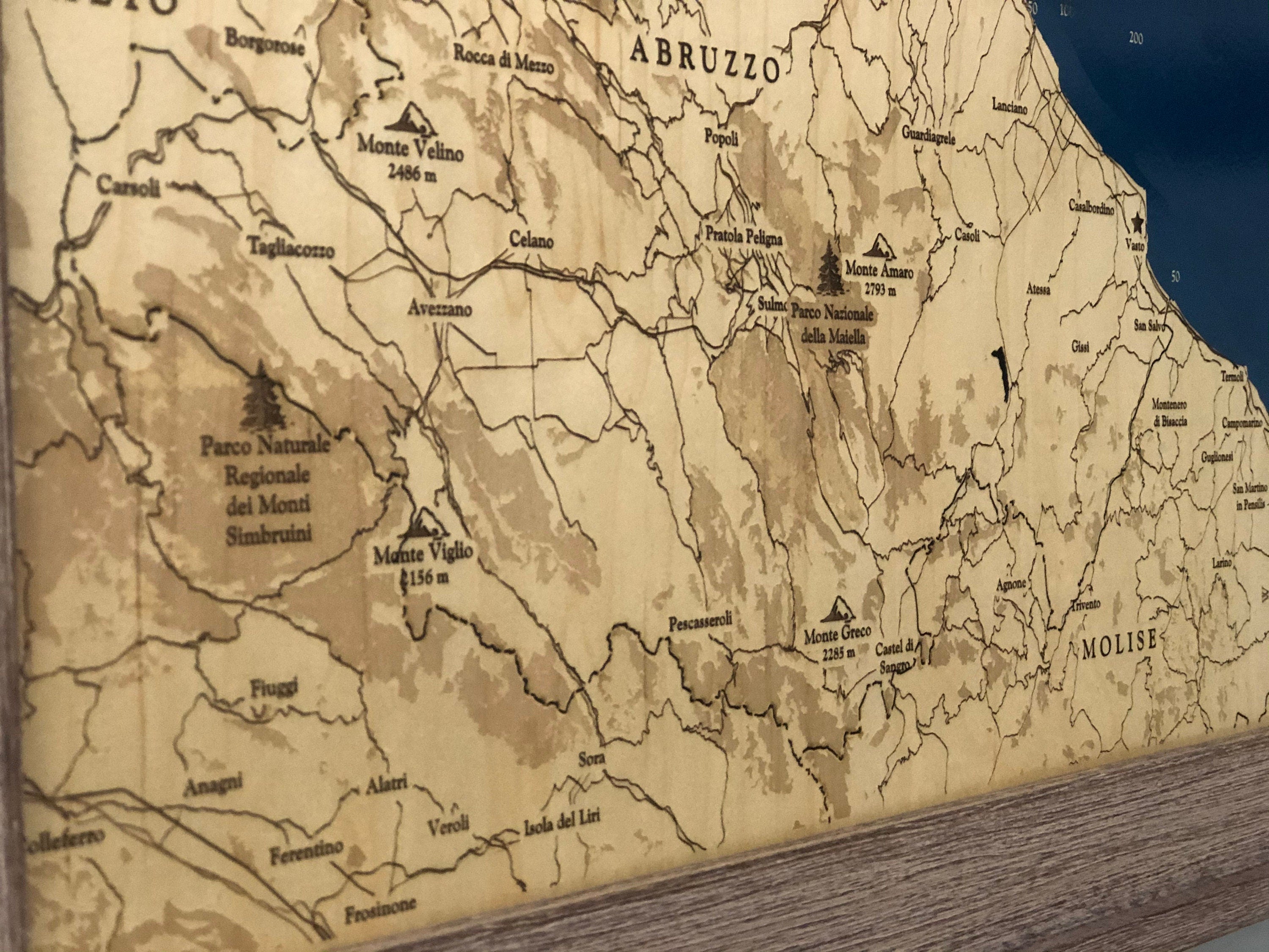 Abruzzi Map