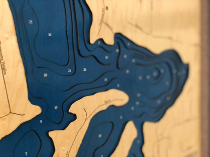 Lake Keesus Map