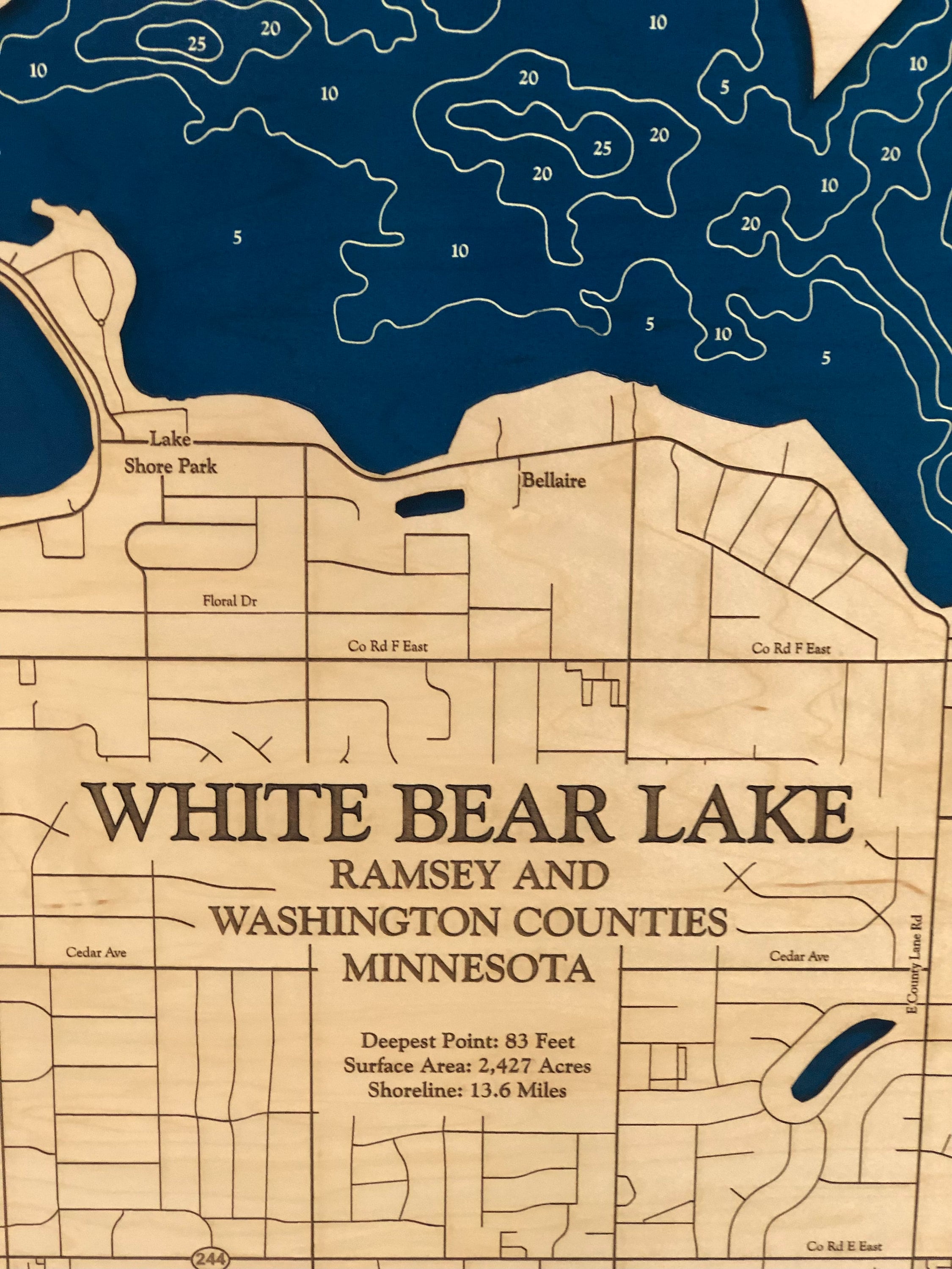White Bear Lake Map