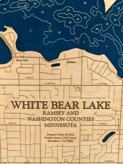 White Bear Lake Map
