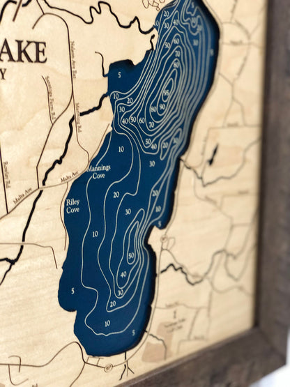Saratoga Springs and Saratoga Lake