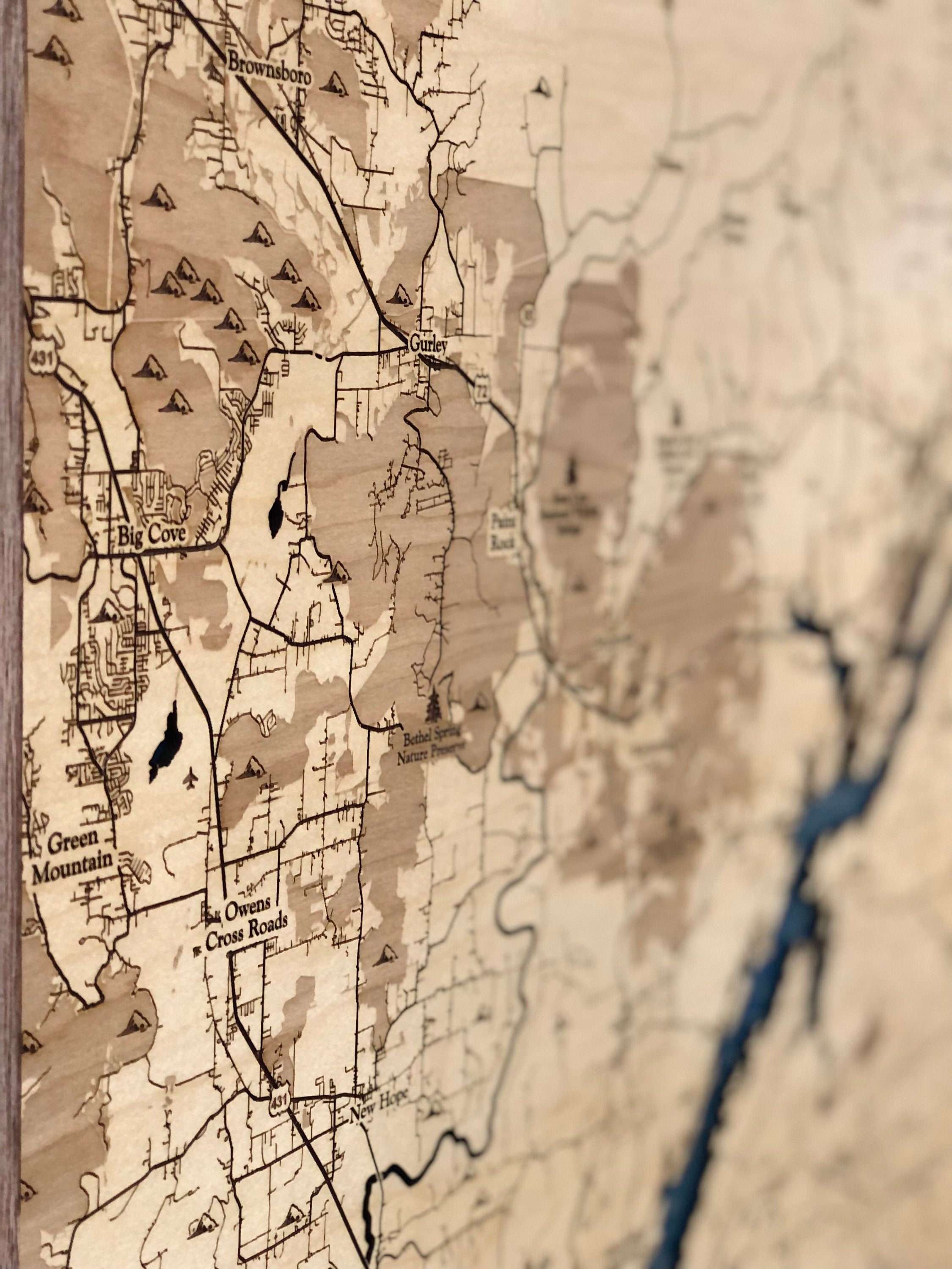 Guntersville Lake Map
