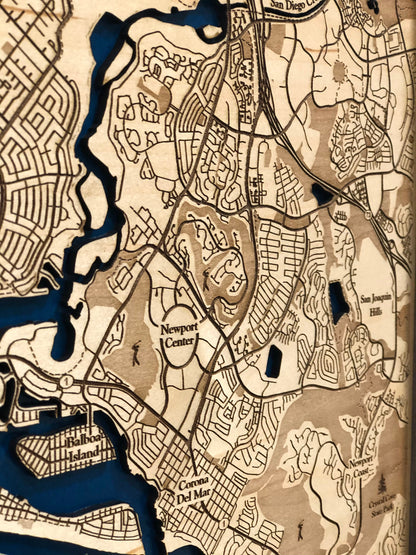 Newport Beach Map