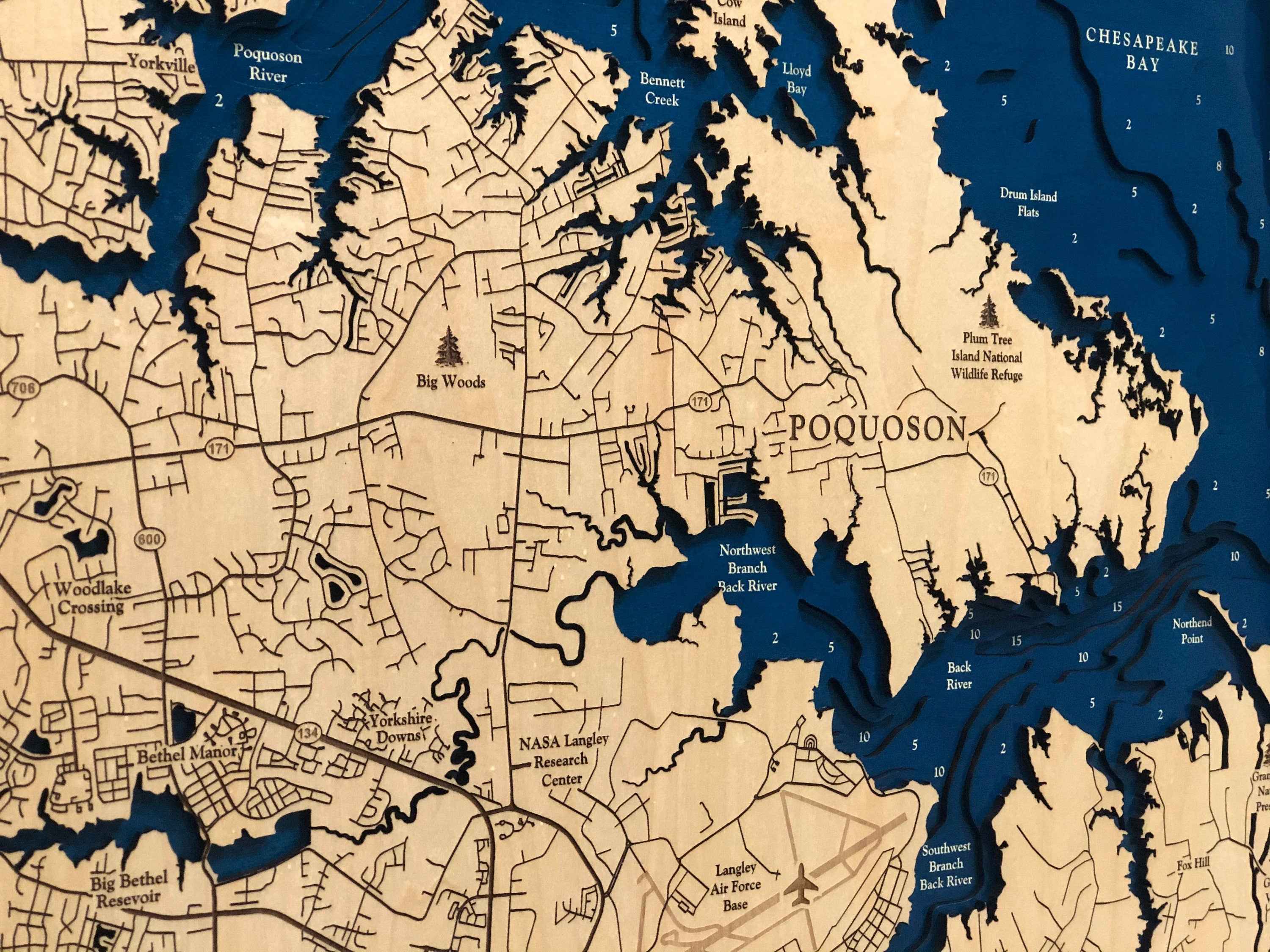 Poquoson Map