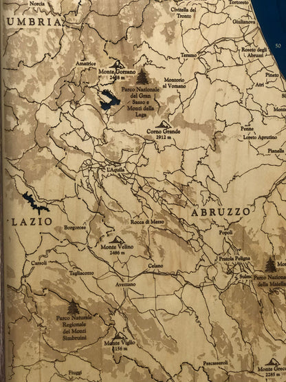 Abruzzi Map