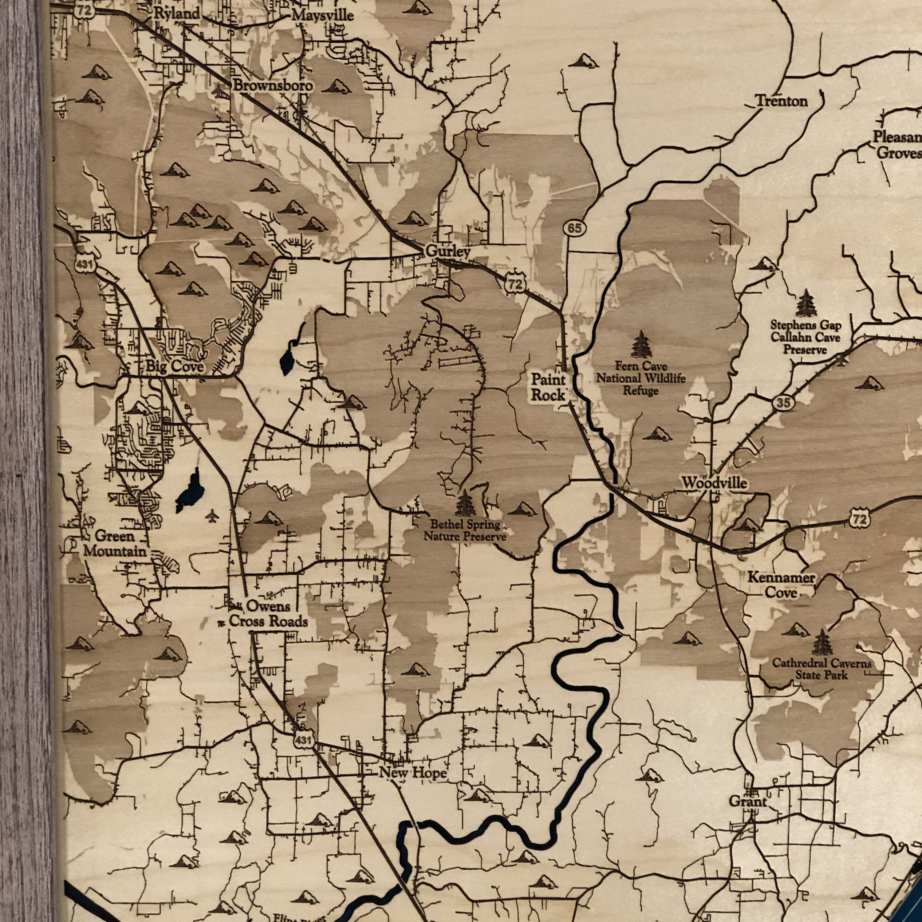 Guntersville Lake Map